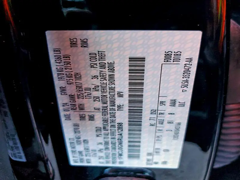 2024 FORD ESCAPE ACTIVE  