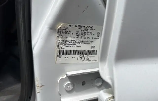 2015 FORD F250 SUPER DUTY  