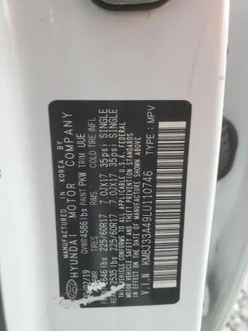 2020 HYUNDAI TUCSON LIMITED  