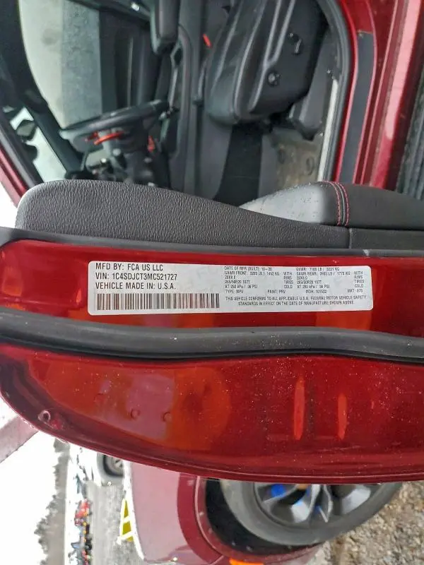 2021 DODGE DURANGO R/T  