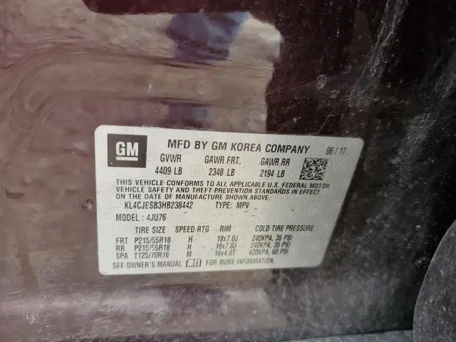 2017 BUICK ENCORE PREFERRED  