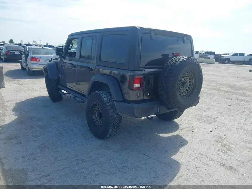 2018 JEEP WRANGLER UNLIMITED SPORT 4X4