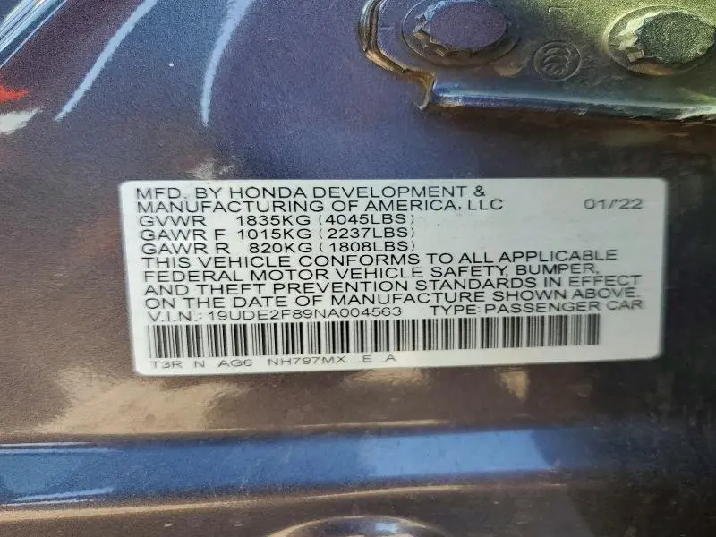 2022 ACURA ILX PREMIUM A-SPEC  