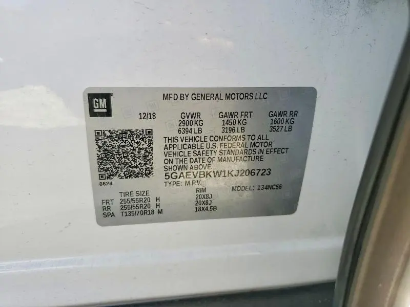 2019 BUICK ENCLAVE PREMIUM  