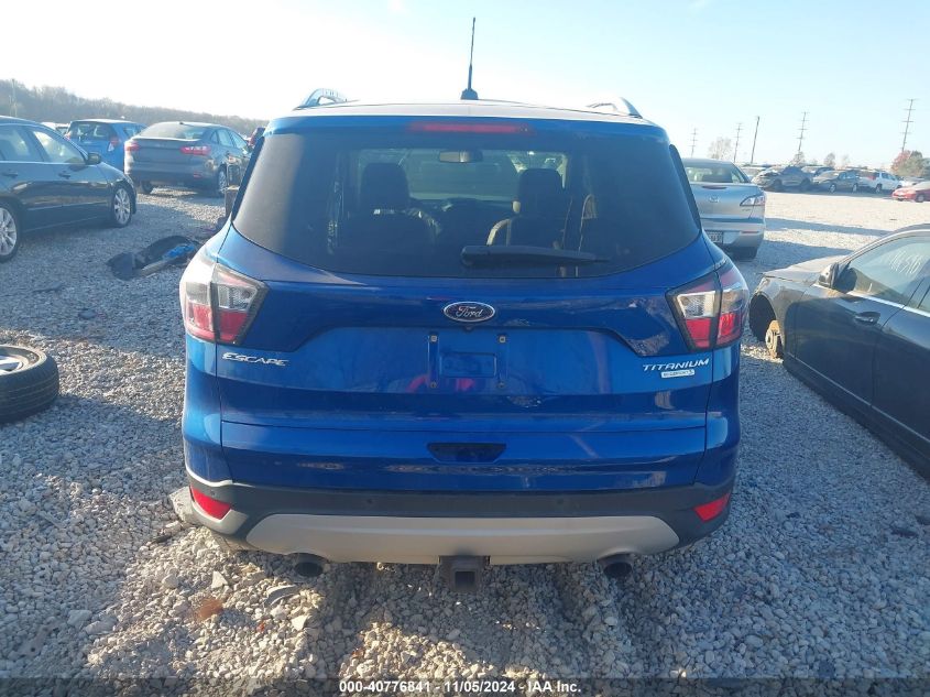 2017 FORD ESCAPE TITANIUM