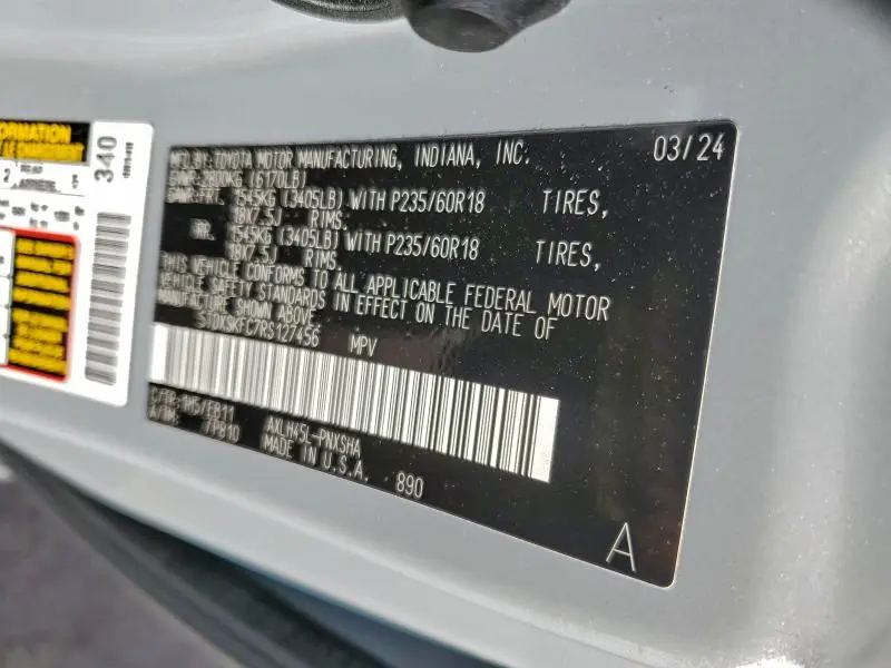 2024 TOYOTA SIENNA XSE  