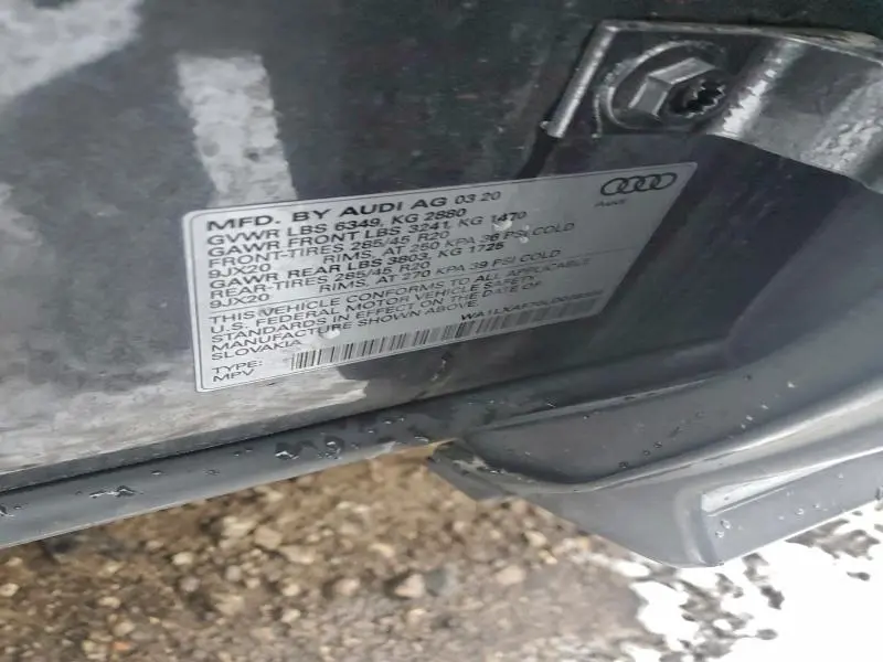 2020 AUDI Q7 PREMIUM PLUS  