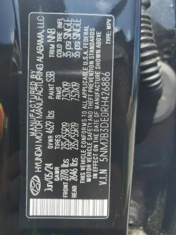 2024 HYUNDAI TUCSON SEL  
