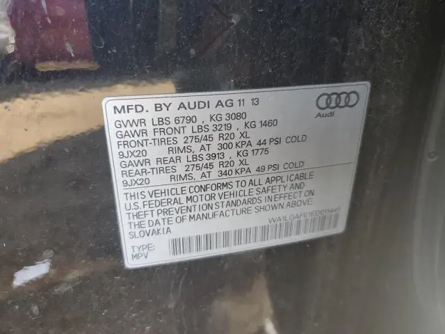 2014 AUDI Q7 PREMIUM PLUS  