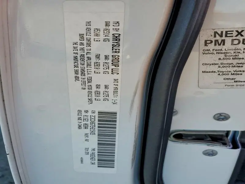 2014 DODGE CHARGER SE  