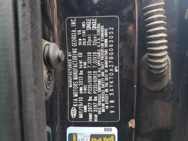 2011 KIA SORENTO BASE  