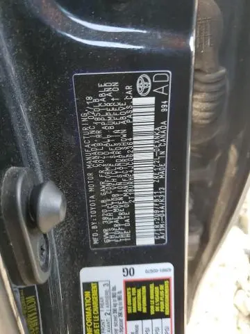 2018 TOYOTA COROLLA L