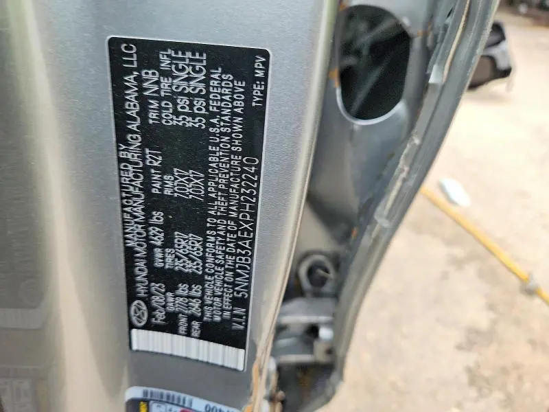 2023 HYUNDAI TUCSON SEL  