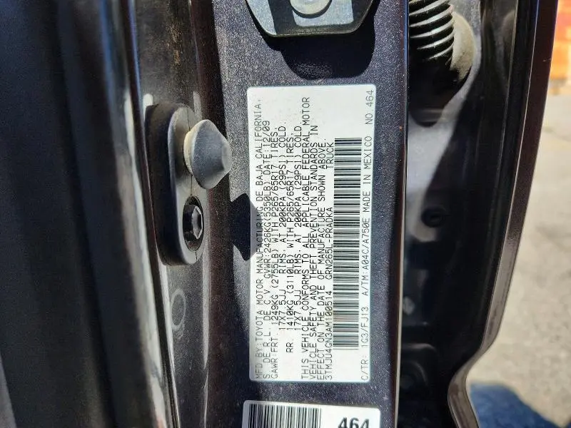 2010 TOYOTA TACOMA PRERUNNER V6  