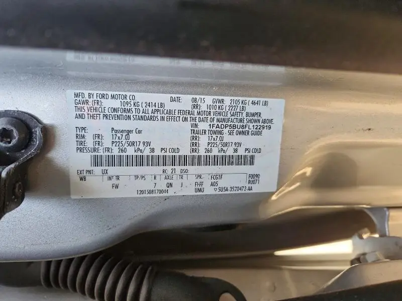 2015 FORD C-MAX SEL  