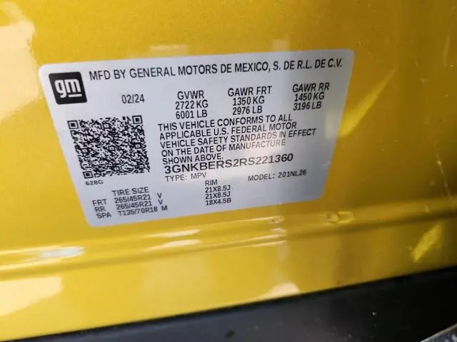 2024 CHEVROLET BLAZER RS  