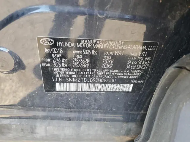 2018 HYUNDAI SANTA FE SPORT   