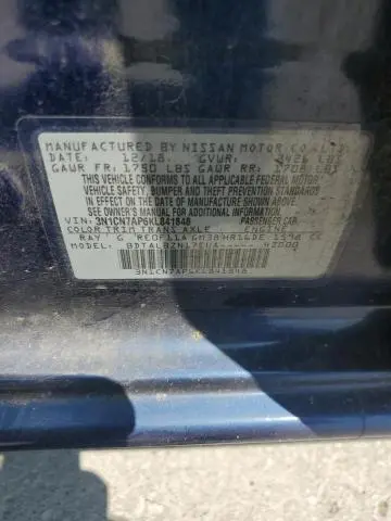 2019 NISSAN VERSA S  