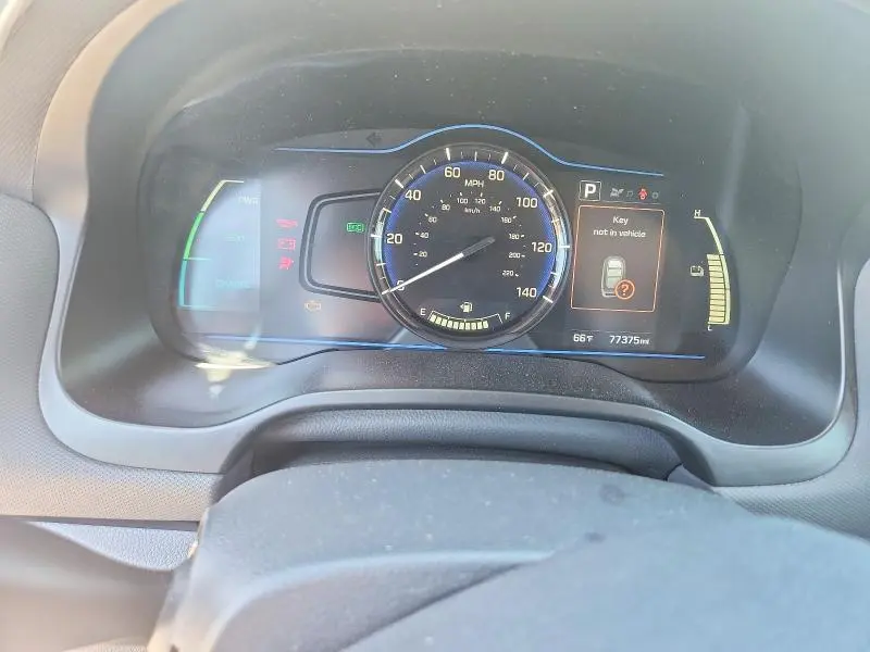 2017 HYUNDAI IONIQ BLUE  