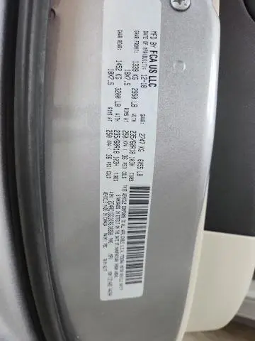 2019 CHRYSLER PACIFICA LIMITED  