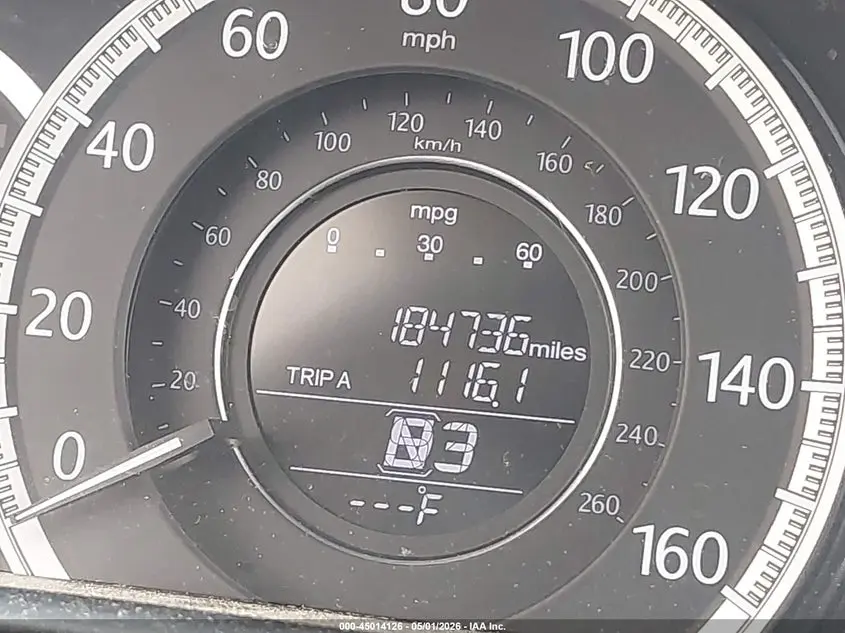 2014 HONDA ACCORD EX-L