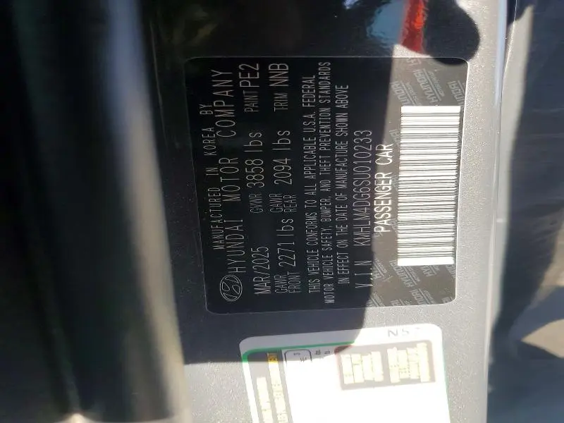 2025 HYUNDAI ELANTRA SEL SPORT  