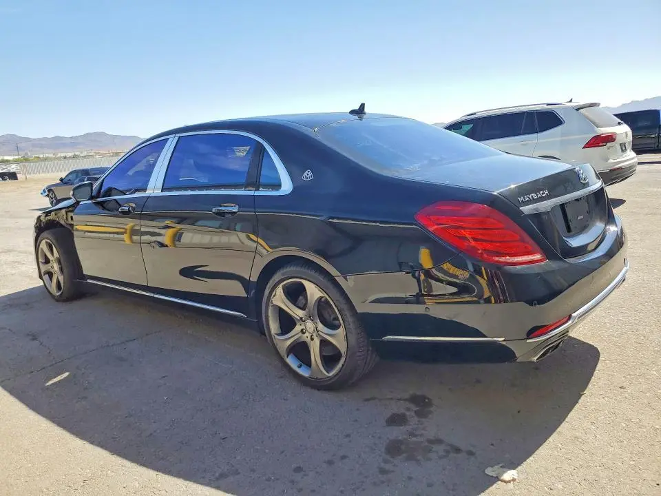 2016 MERCEDES-BENZ S MERCEDES-MAYBACH S600  