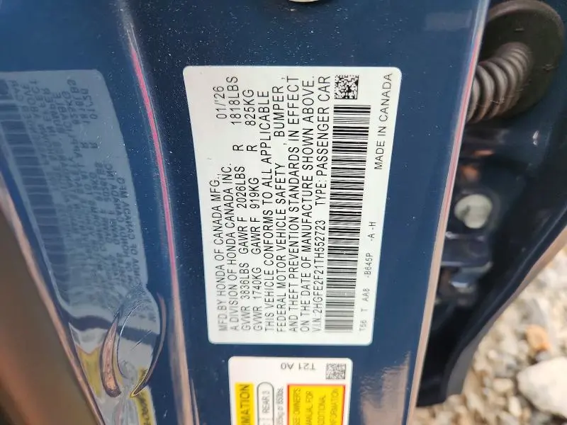 2026 HONDA CIVIC LX  