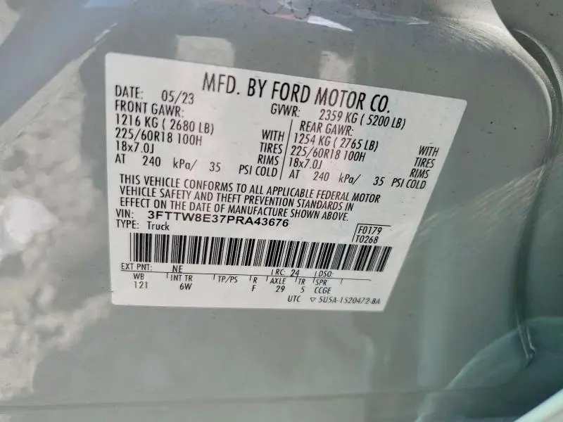 2023 FORD MAVERICK XL  