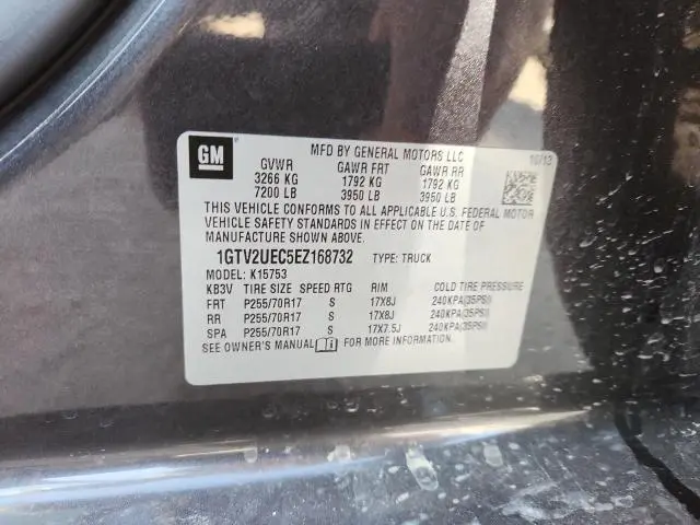 2014 GMC SIERRA K1500 SLE  