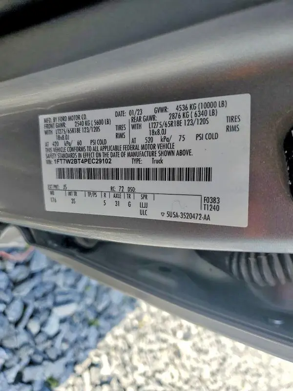 2023 FORD F250 SUPER DUTY  