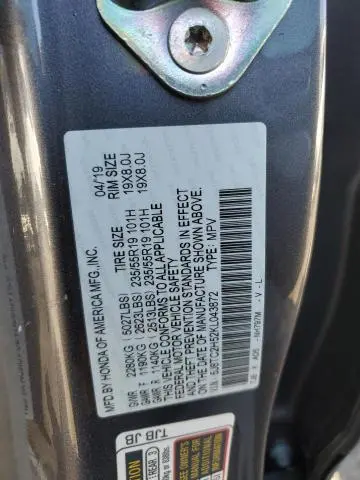 2019 ACURA RDX TECHNOLOGY  