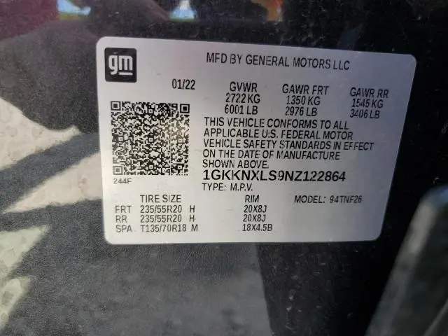 2022 GMC ACADIA DENALI  