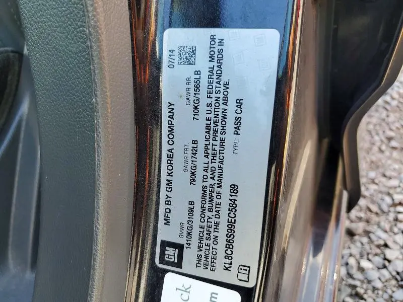 2014 CHEVROLET SPARK LS  