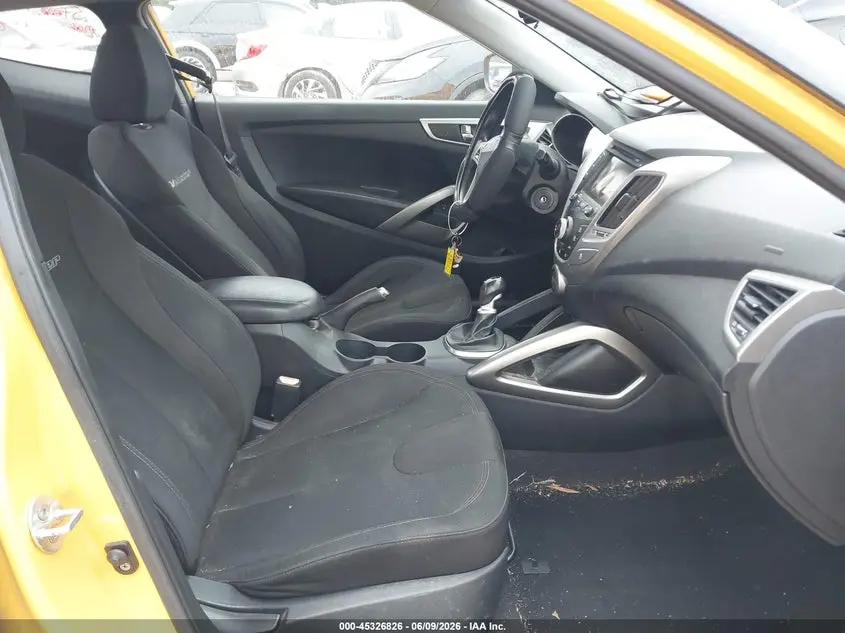2012 HYUNDAI VELOSTER BASE W/BLACK