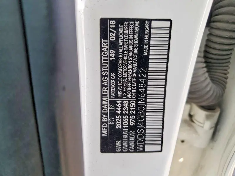 2018 MERCEDES-BENZ CLA 250 4MATIC  