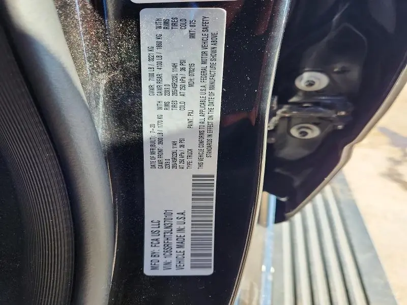 2020 RAM 1500 LIMITED  