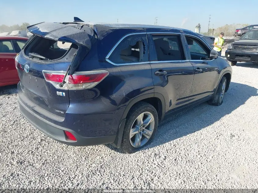 2016 TOYOTA HIGHLANDER HYBRID LIMITED