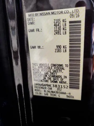 2017 NISSAN MAXIMA 3.5