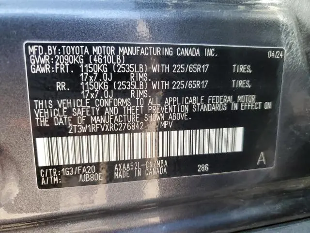 2024 TOYOTA RAV4 XLE