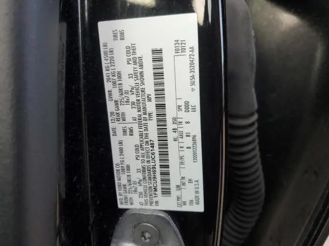 2020 FORD ESCAPE SEL  