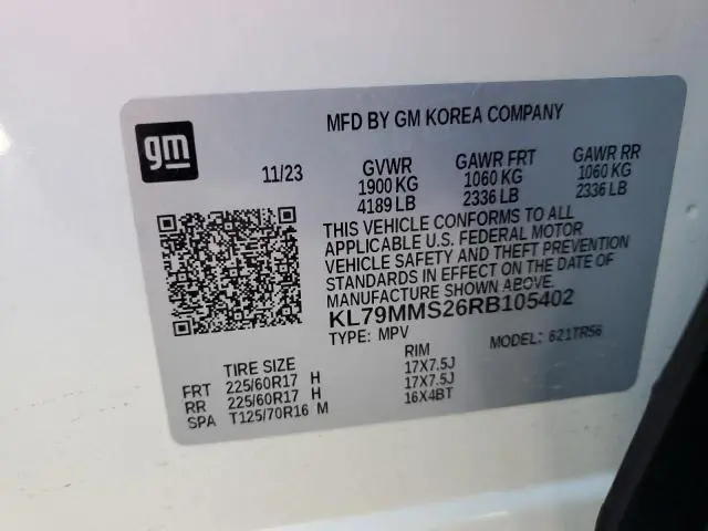 2024 CHEVROLET TRAILBLAZER LS  