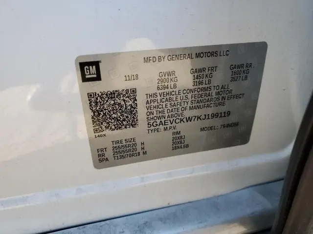 2019 BUICK ENCLAVE AVENIR  