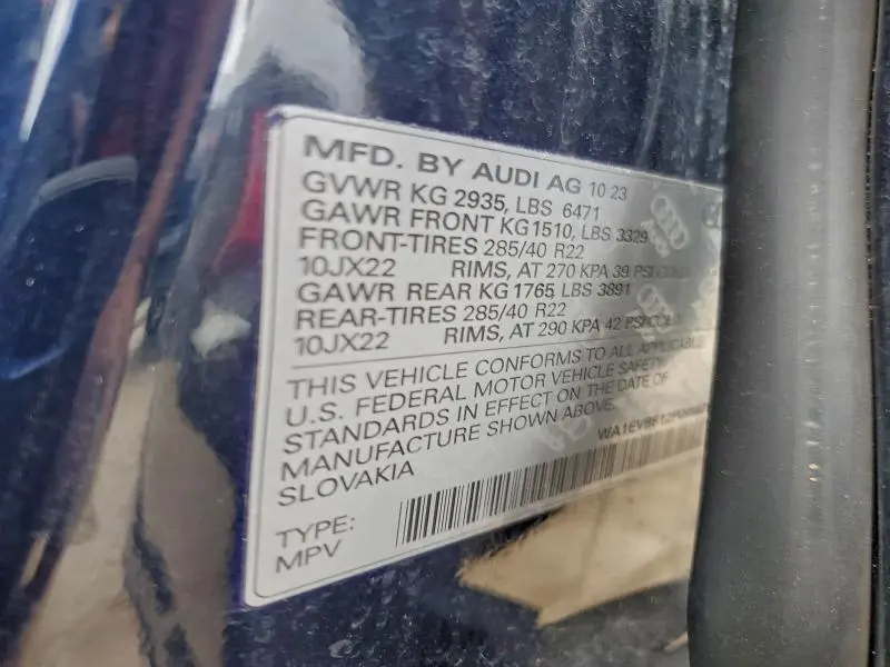 2023 AUDI Q8 PREMIUM PLUS S-LINE  