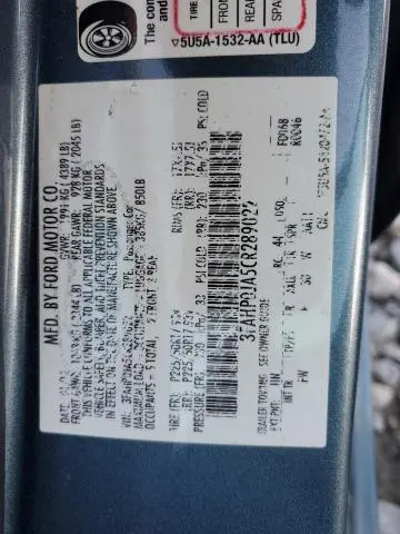 2012 FORD FUSION SEL  