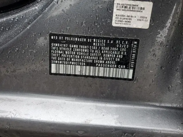 2023 VOLKSWAGEN JETTA S  