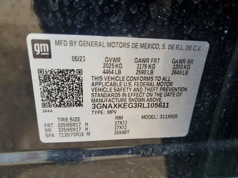 2024 CHEVROLET EQUINOX LT  