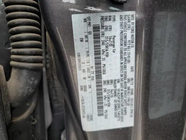 2014 FORD FOCUS SE  
