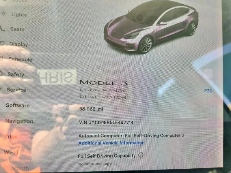 2020 TESLA MODEL 3   