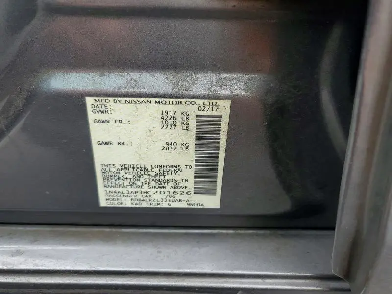 2024 NISSAN ALTIMA 2.5 SL  